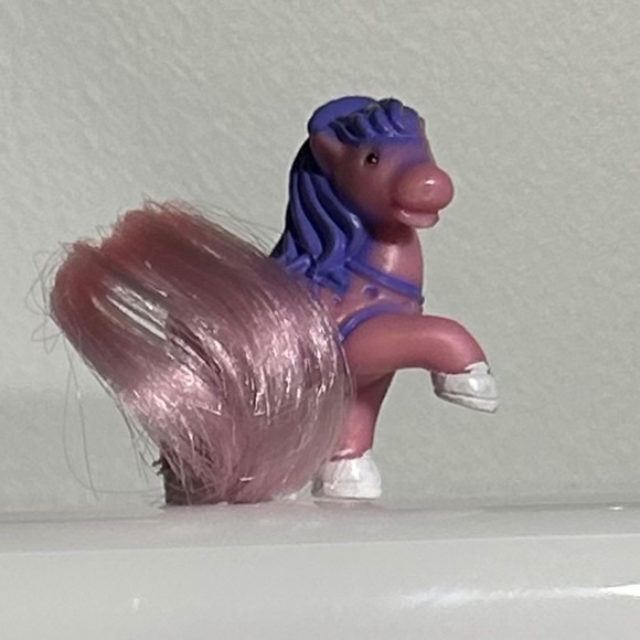 Vintage 1980's Tara Toy Carousel Cuties Set of 8 Plus 1 1990's Chap Mei Pony - Picture 14 of 16